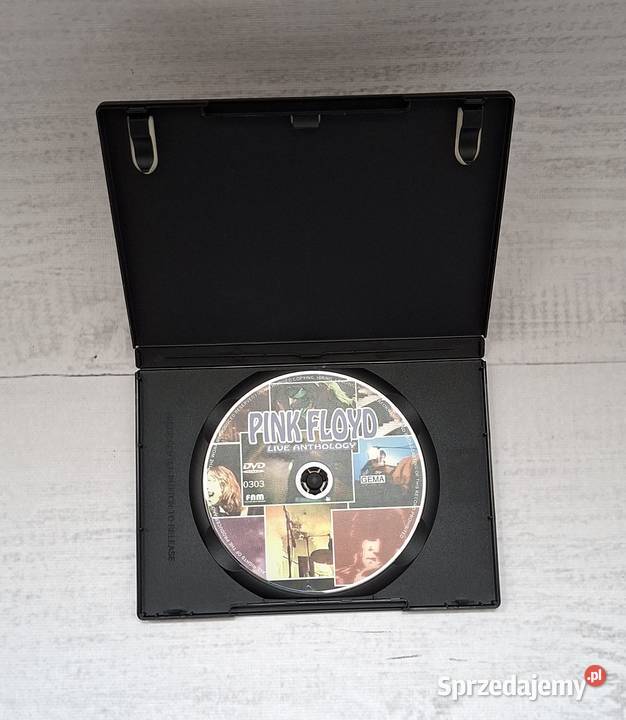 Płyta DVD z koncertu Pink Floyd Live Anthology Wrocław