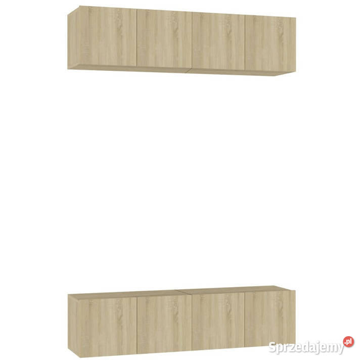 Szafki telewizyjne 4 dąb sonoma 60x30x30 płyta Warszawa sprzedam