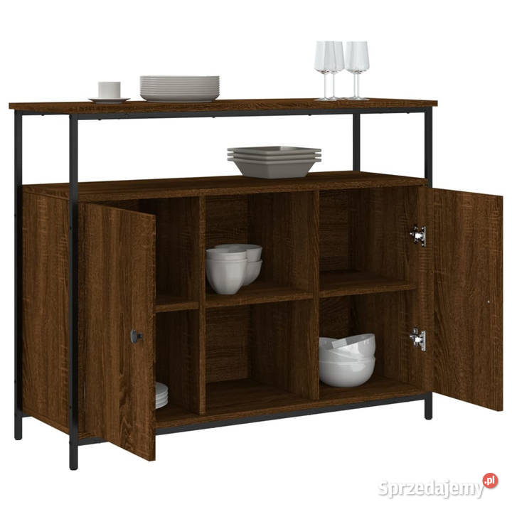 Szafka brązowy dąb 100x35x80 materiał Warszawa sprzedam
