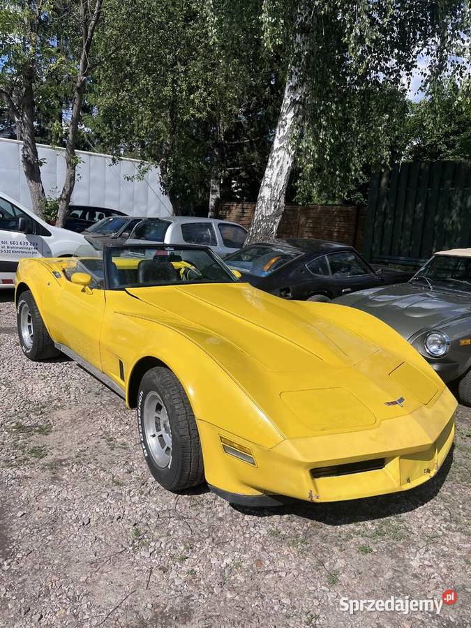 Corvette C3 cabrio Konstancin-Jeziorna