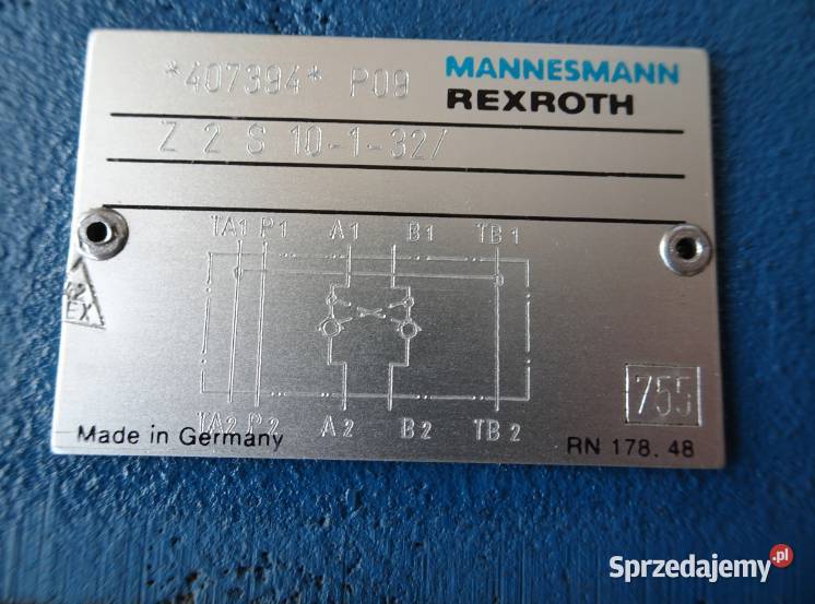 Rexroth Z 2 S 10132 zawór rozdzielacz Nowosiedlice