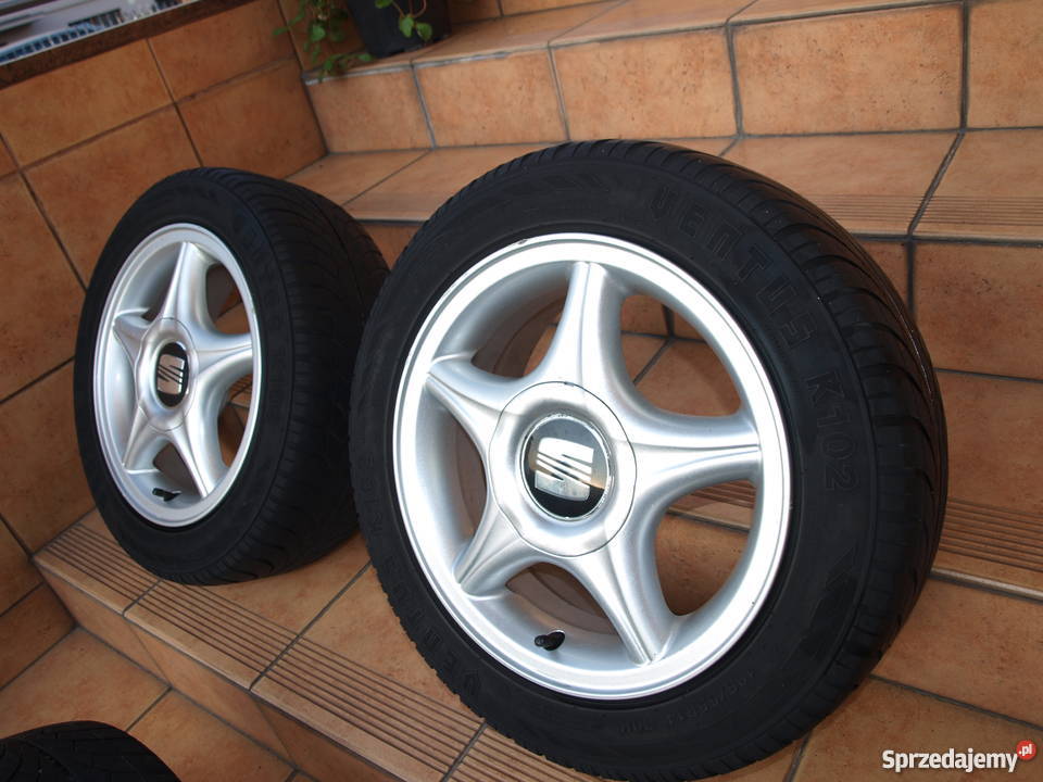 Seat felgi alufelgi 14 oryginalne 4 x 100 Rozmiar 14" wielkopolskie Kalisz