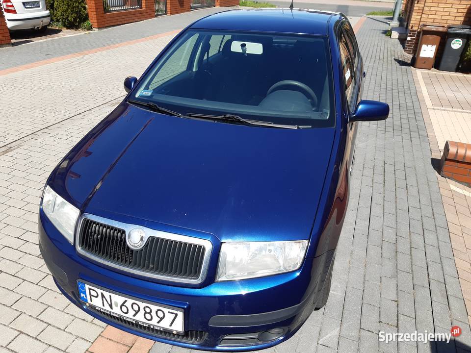 Skoda Fabia 14 benzyna LPG wielkopolskie Konin