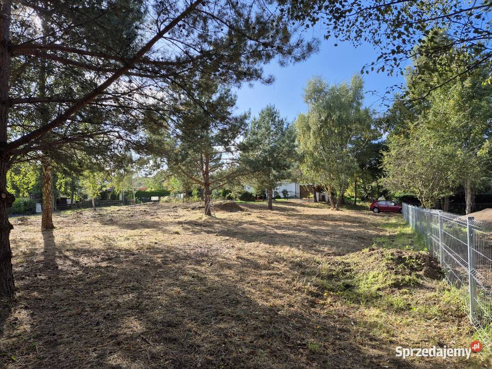 Działka morzem Wisełka utwardzona