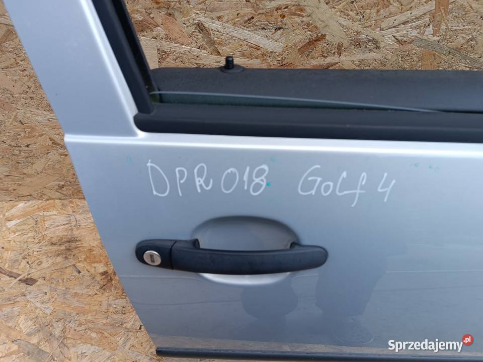 VW GOLF IV 4 DRZWI PRZÓD PRAWY PRAWA KOD LAK Słowikowo