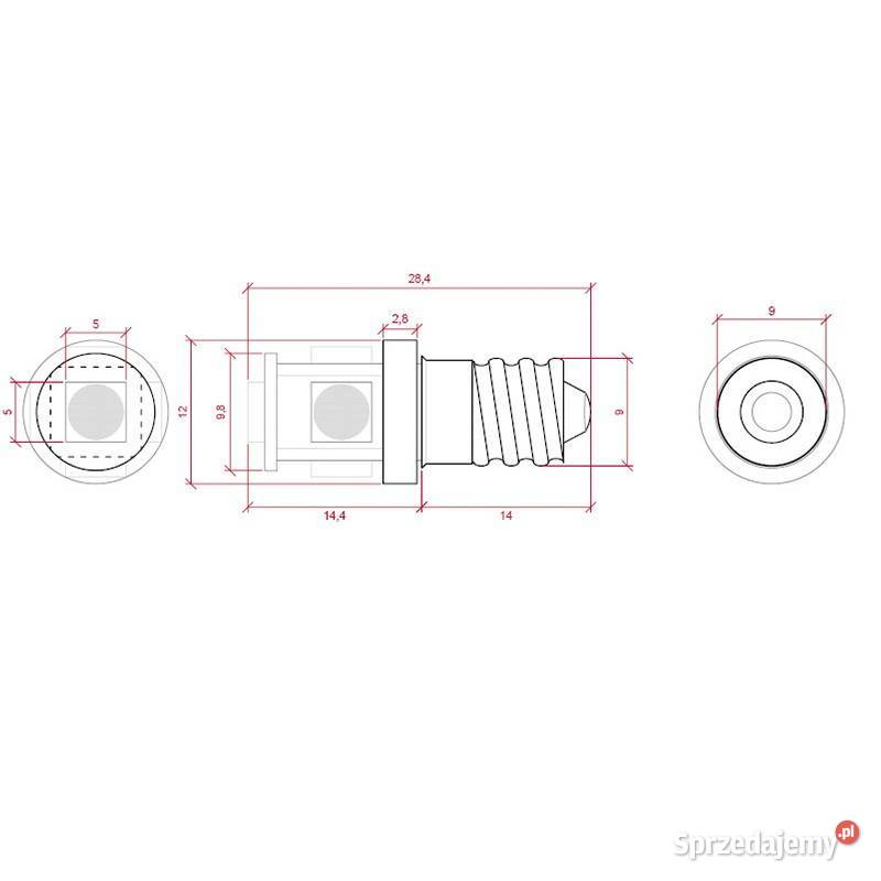 żarówka LED E10 6V 15W