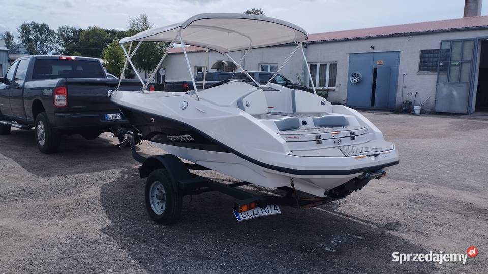 Łódź motorowa Scarab 165 ROTAX z przyczepą pomorskie Kiełpinek