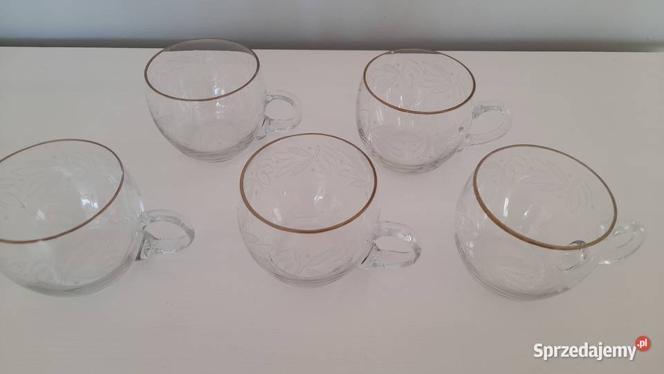 Zestaw do ponczu serwis misa filiżanki waza