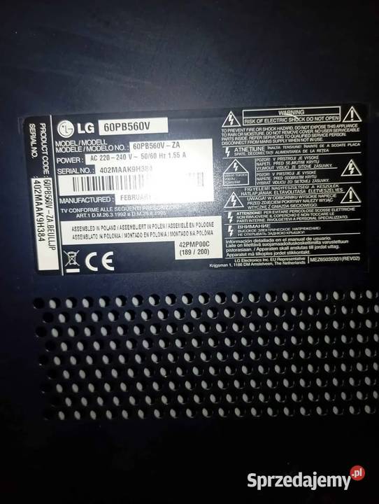 Tv LG 60 Sprawny