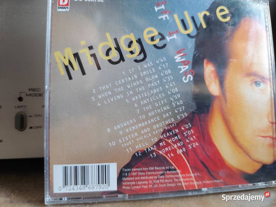 CD Midge Ure If I Was Stargard sprzedam