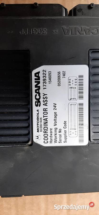 Koordynator sterownik Scania R 1739322 Układ elektryczny Staszów