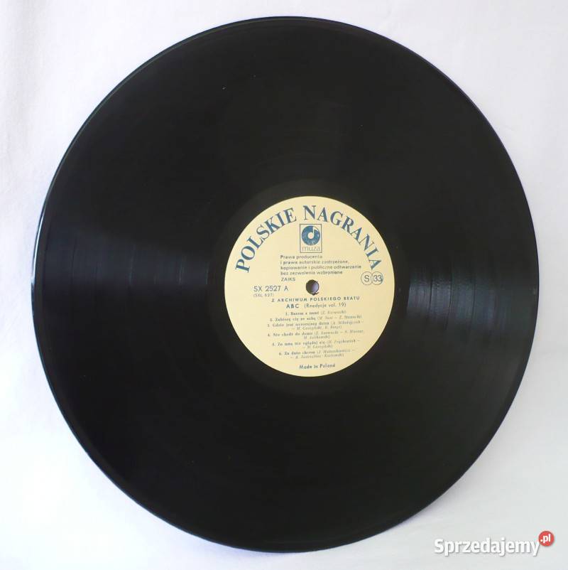 płyta winylowa ABC Andrzeja Nebeskiego Pozostałe