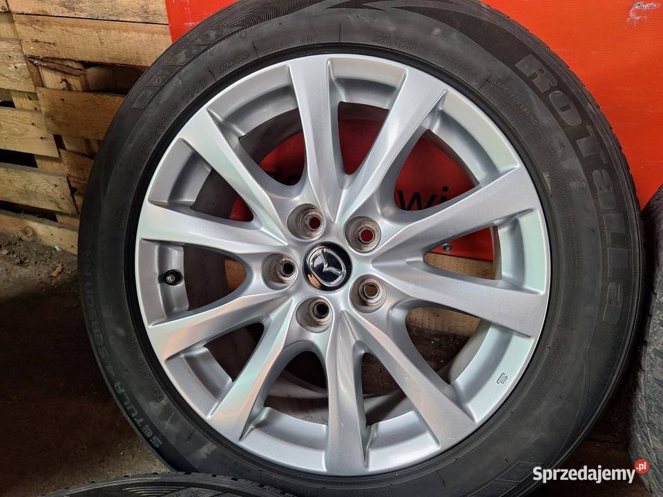 Alufelgi 5x1143 17 ET50 Mazda 3 6 Atenza Kia aluminiowe Choceń sprzedam