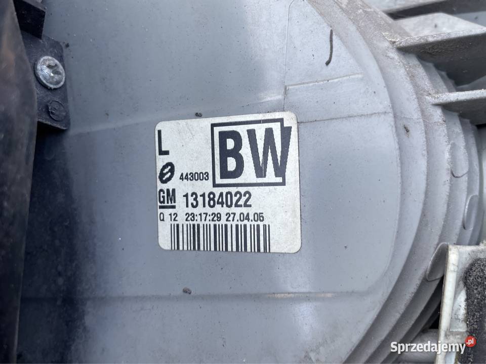 13184022 lampa tył lewa kombi Opel vectra c Lampy tylne zachodniopomorskie