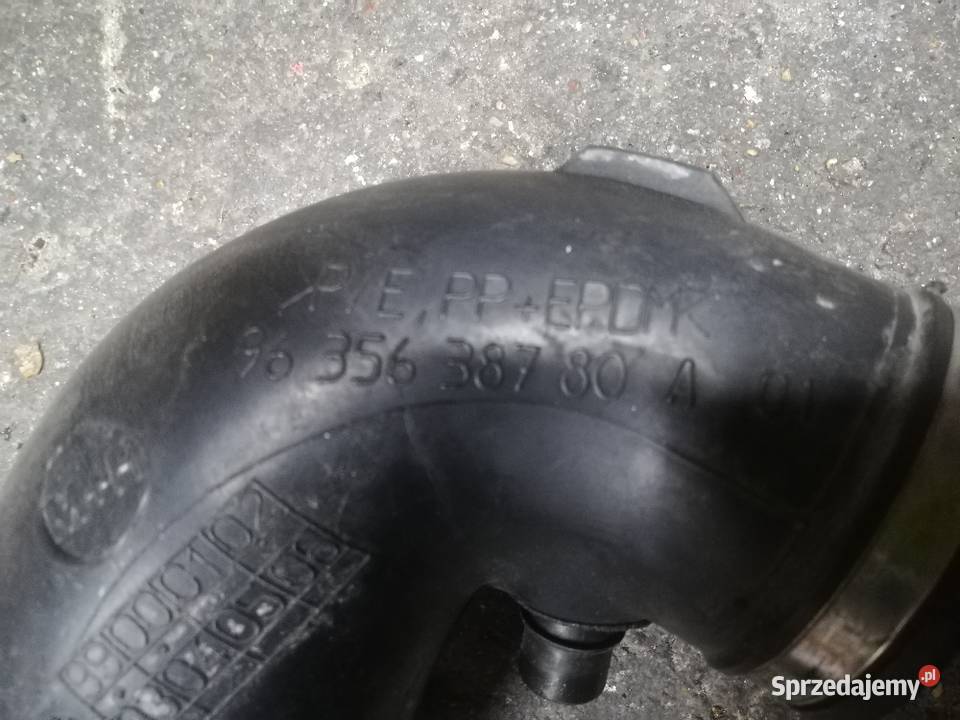 Wąż rura dolot powietrza peugeot 307 206 Mieleszyn