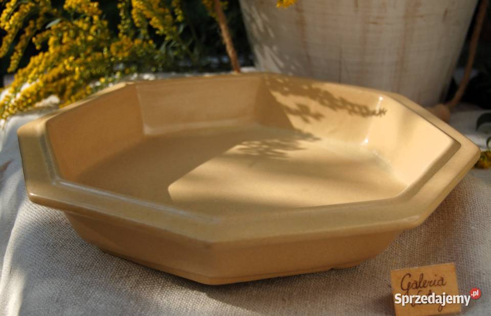 Ceramika kamionka Bolesławiec piasek patera Lublin