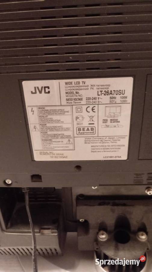 Telewizor 26 lubelskie Niedrzwica Duża