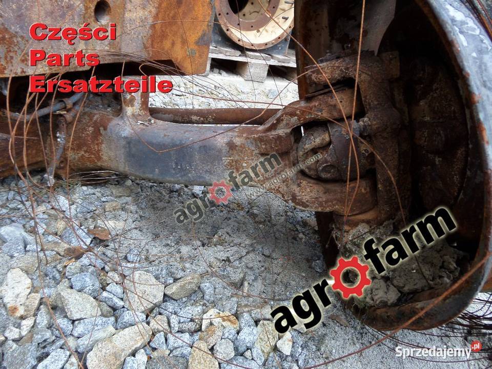 Deutz DX 450 części skrzynia biegów silnik oś Pozostałe Byków