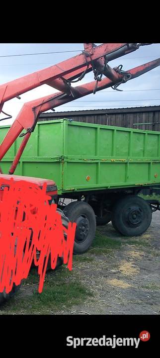 Przyczepa D 35 wywrotka nieuszkodzony Konin