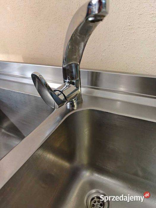 Zlew gastronomiczny nierdzewny 2komorowy z Góra