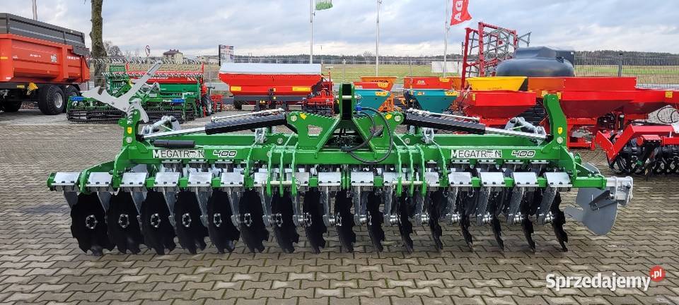 Brona talerzowa Megatron S 400 Tolmet nieuszkodzony Zdany