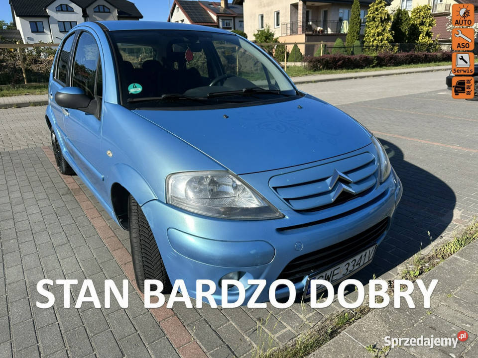 Citroen C3 Exclusive benzyna mocna klimatronik isofix Wejherowo