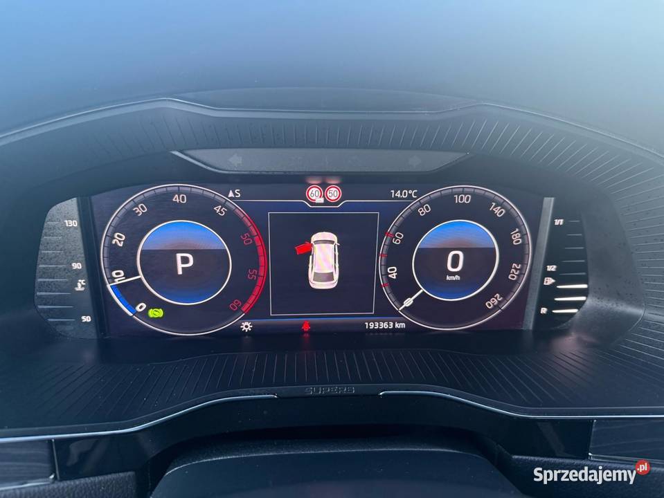 Skoda Superb 20 TDI matrix virtual dsg