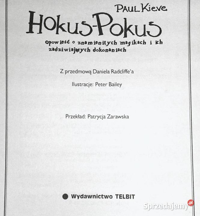 Hokus Pokus Paul Kieve Chełm