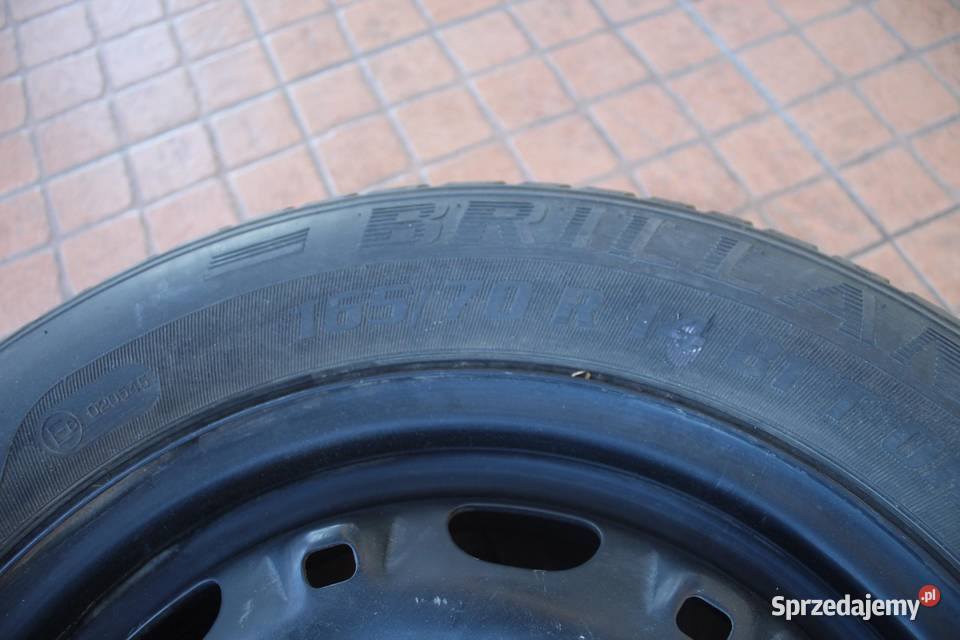 KOŁO ZAPASOWE SKODA FABIA I 16570 R14