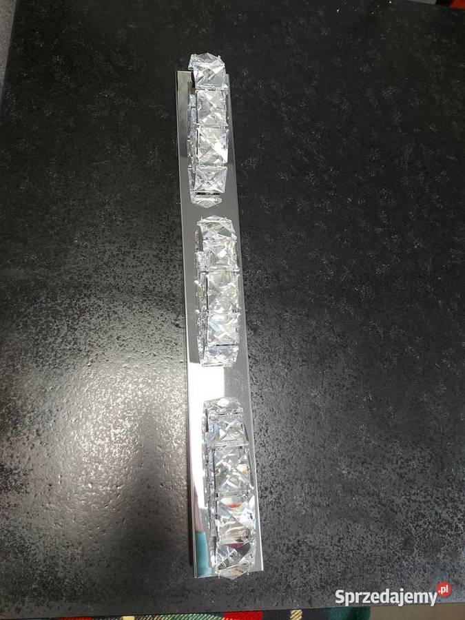 Kinkiet lampa led z kryształkami Olkusz