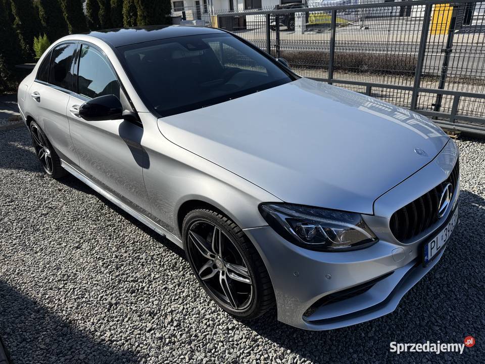 Mercedes C220d pakiet C63s 220 automatyczna Klasa C Leszno sprzedam