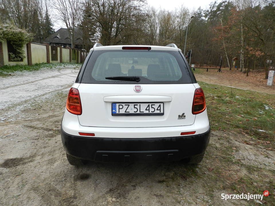 Fiat Sedici Śliczny w pełni sprawny wygodny ABS Puszczykowo