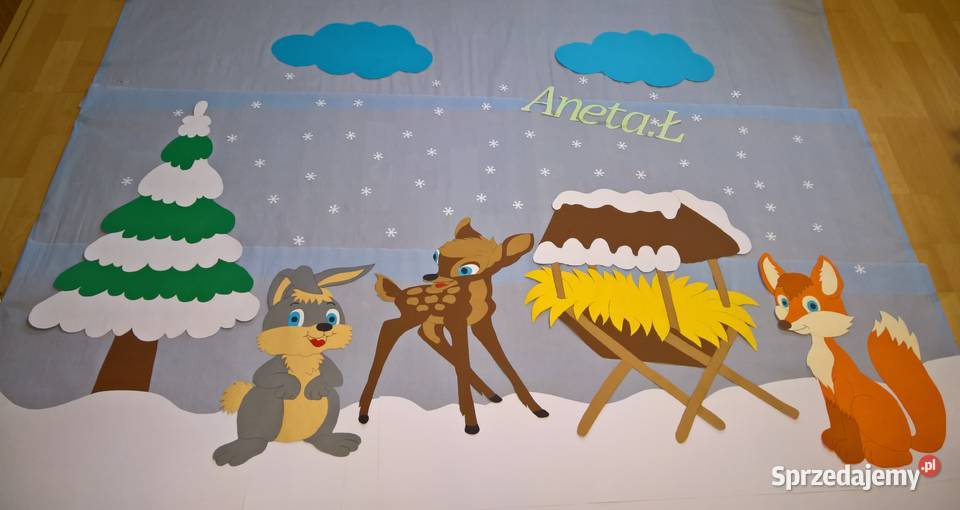 Dekoracje zimowe z brystolu Ryki