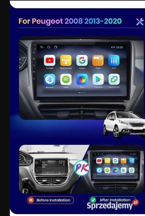 Radio Android Peugeot 208 2008 gps wifi