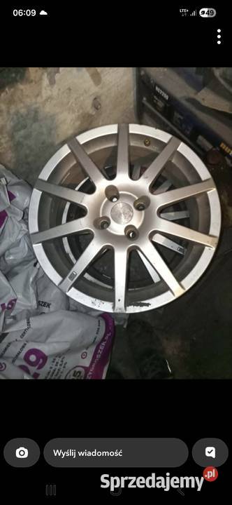Alufelgi 4x108 Audi 80Peugeot itp Janikowo