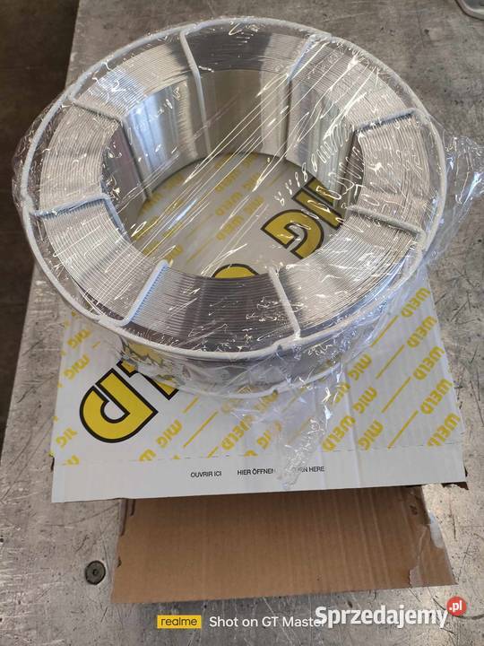 Drut aluminium 12 mm 7 Mig Weld AlMg5 Rawicz