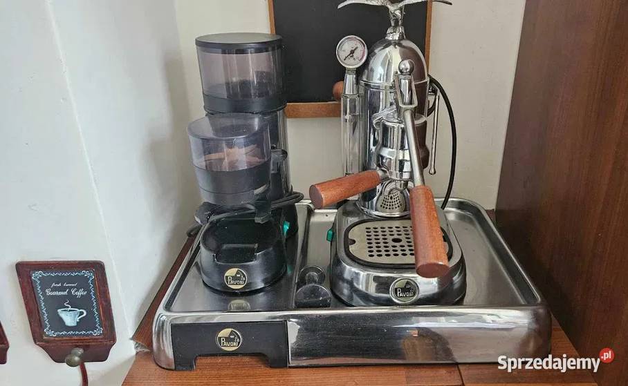 Ekspres do espresso La Pavoni młynek do kawy Nowa Sól
