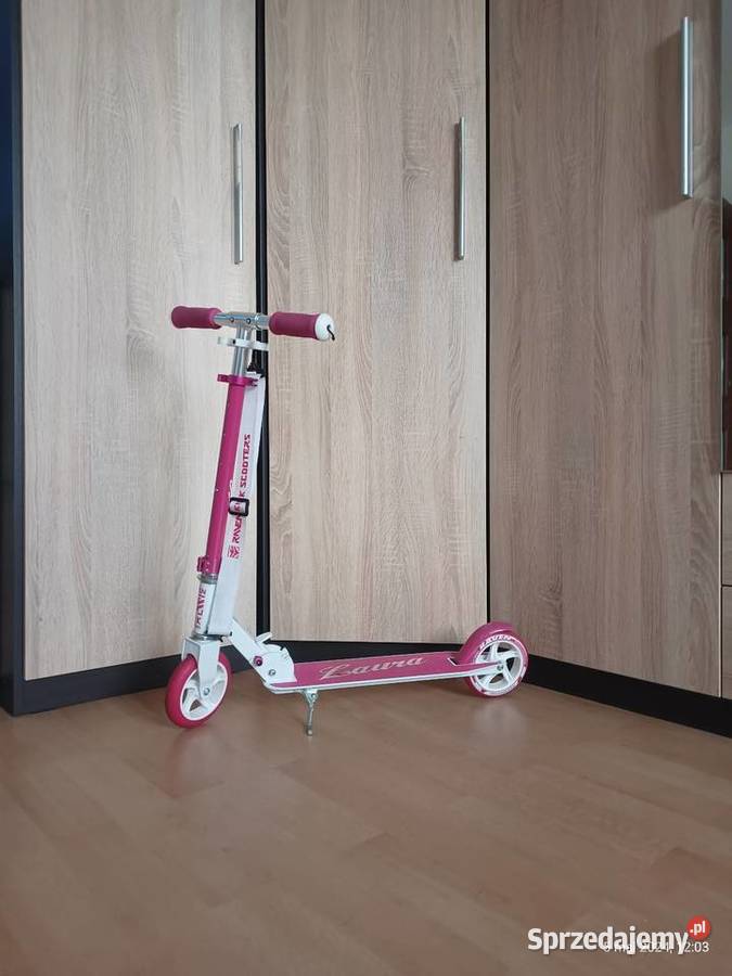 Składana hulajnoga dziewczynki Raven Laura zachodniopomorskie Szczecin sprzedam