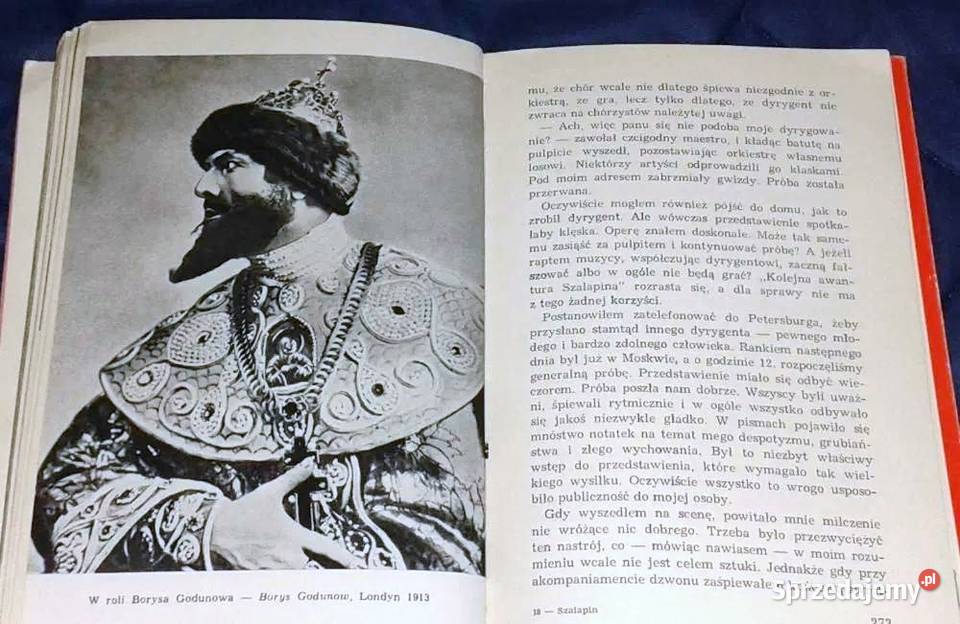 Wspomnienia z mojego życia Fiodor Szalapin