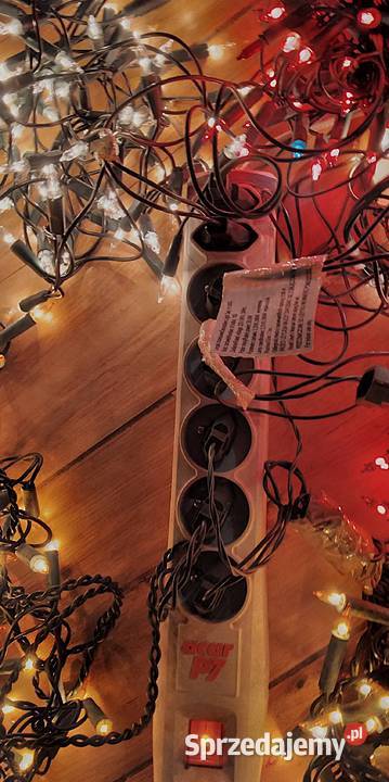 stare lampki choinkowe Bukowno