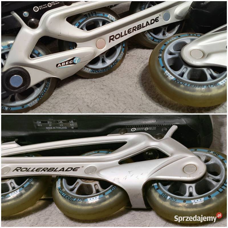 Rolki ROLLERBLADE rozmiar 365 wkładka 230 ABEC 7 Piotrków Trybunalski