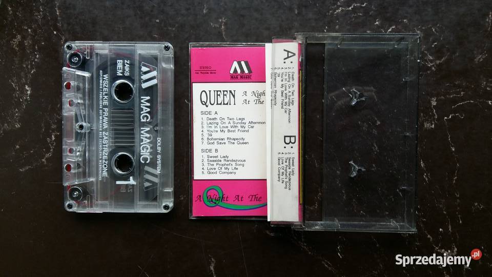 Kaseta Queen A Night at the Opera