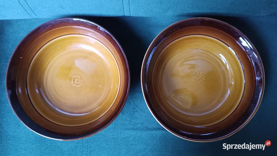 Głęboka duża misa talerz miska porcelana Porcelana i szkło