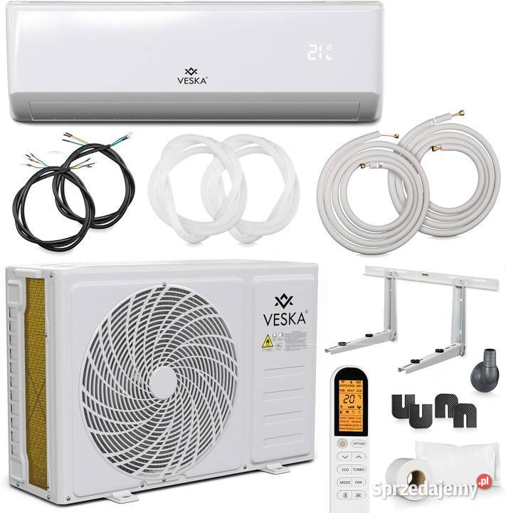 KLIMATYZACJA DO DOMU ZESTAW SPLIT 35KW VESKA DE Instalacje Kalety sprzedam