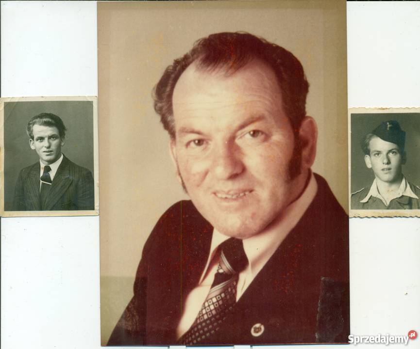 Stara fotografia żołnierz niemiecki II Wojna sprzedam