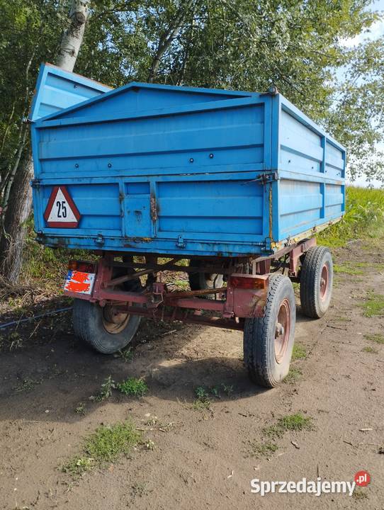 Sprzedam przyczepę d47 z dokumentami wywrot podkarpackie Gawłuszowice sprzedam