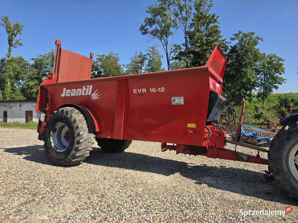 Rozrzutnik obornika Jeantil 1612 Miechów-Charsznica sprzedam