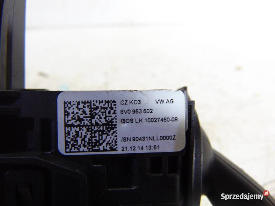 PRZEŁĄCZNIK ZESPOLONY AUDI A3 8V 8V0953502