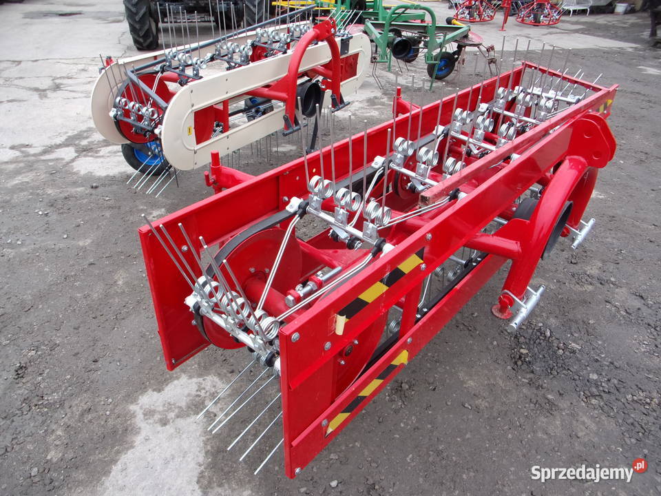 Przetrząsaczo zgrabiarka taśmowa PRIMA Kowalczyk nieuszkodzony Opoczno