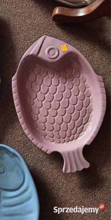 Półmisek Biała ryba Półmisek o ciekawym Porcelana i szkło Gdańsk sprzedam